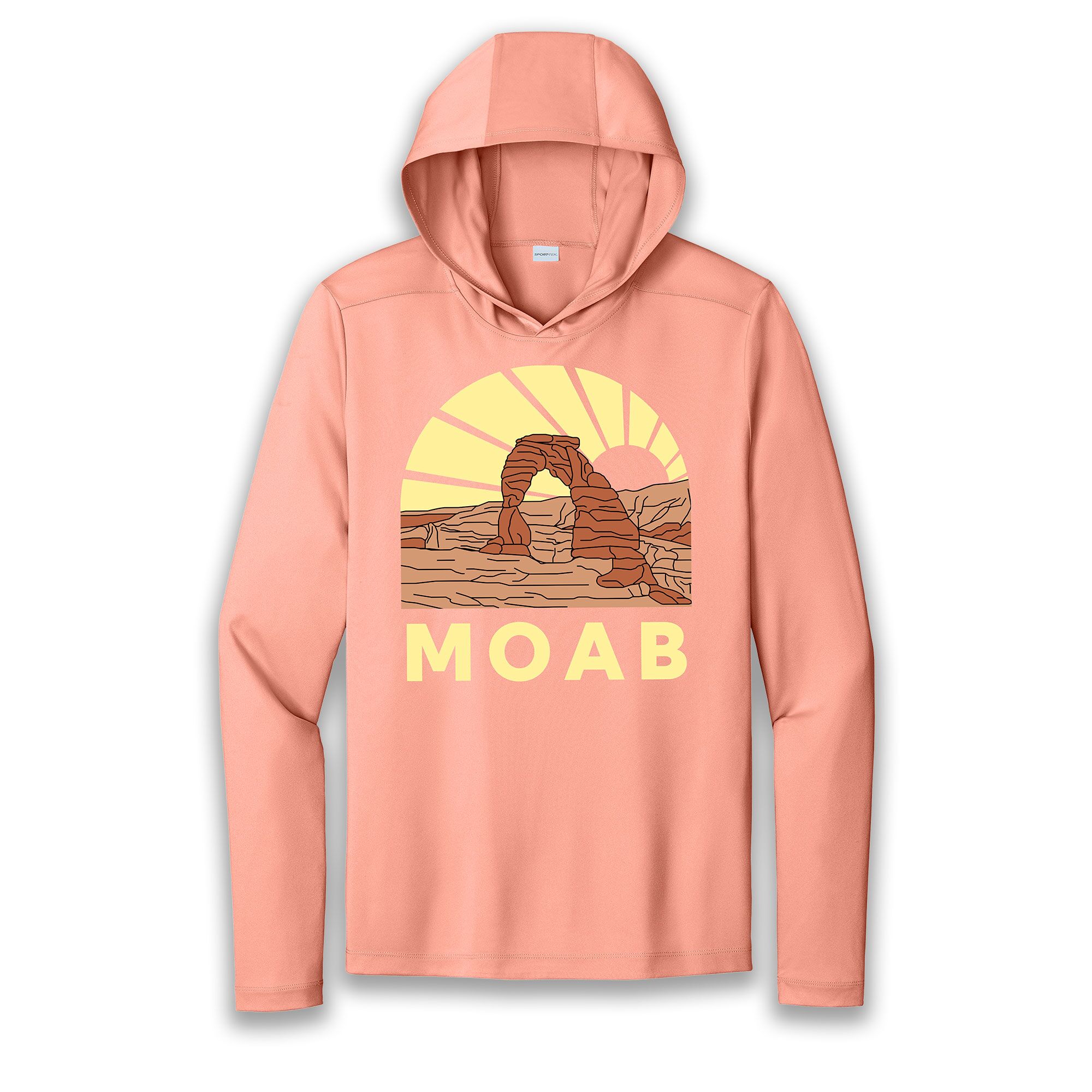 Moab Sun Hoodie Soft Coral