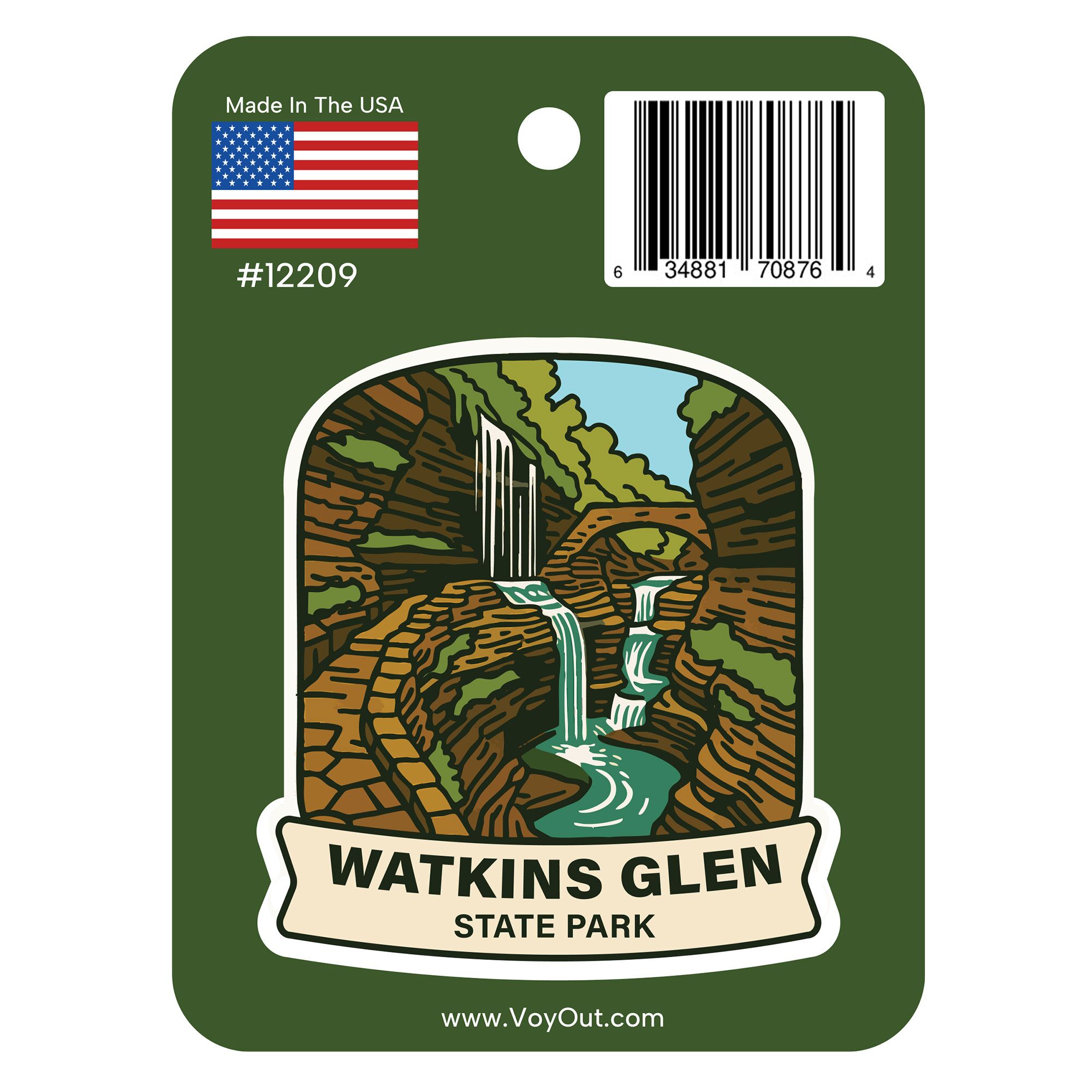Watkins Glen Sticker UPC