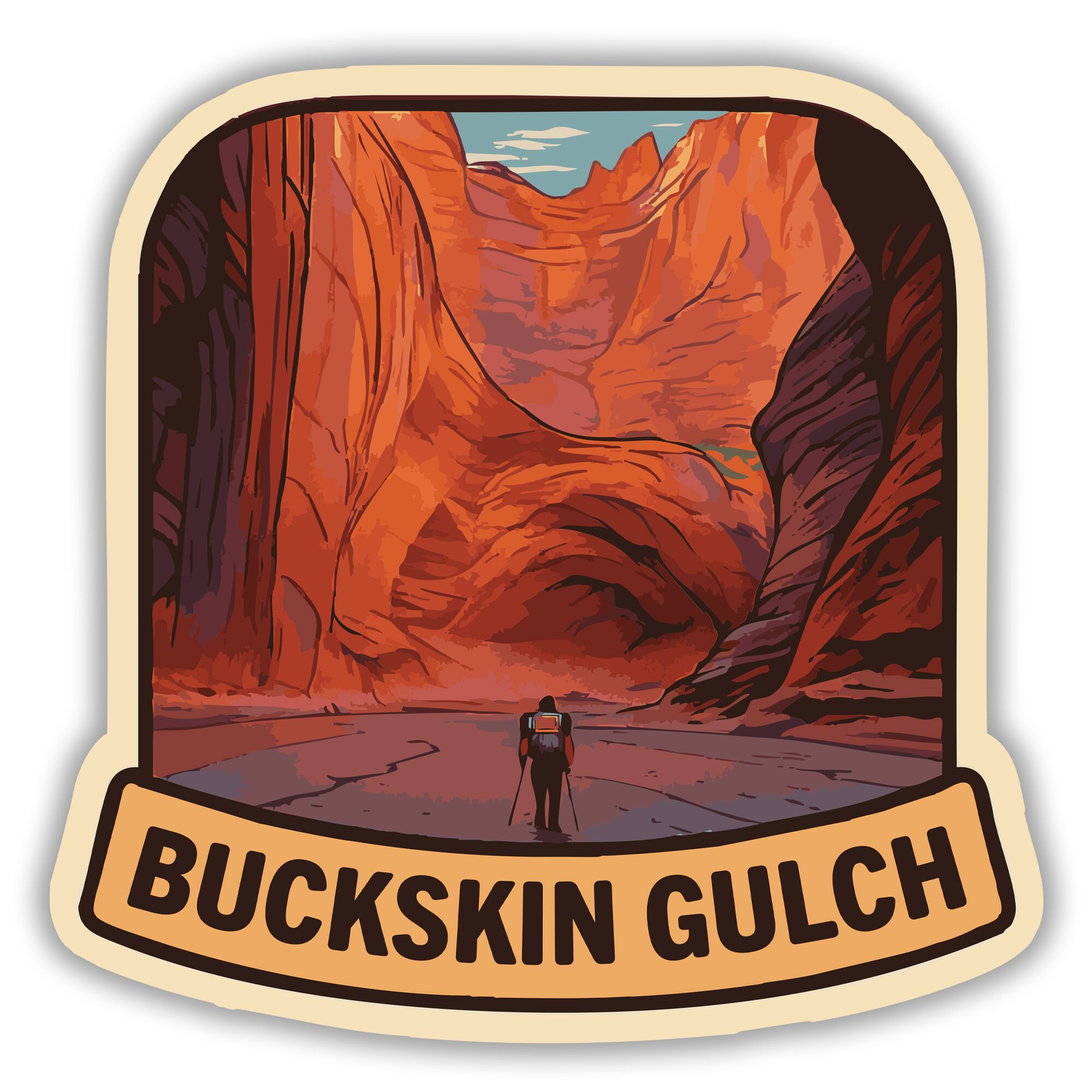 Buckskin Gulch sticker