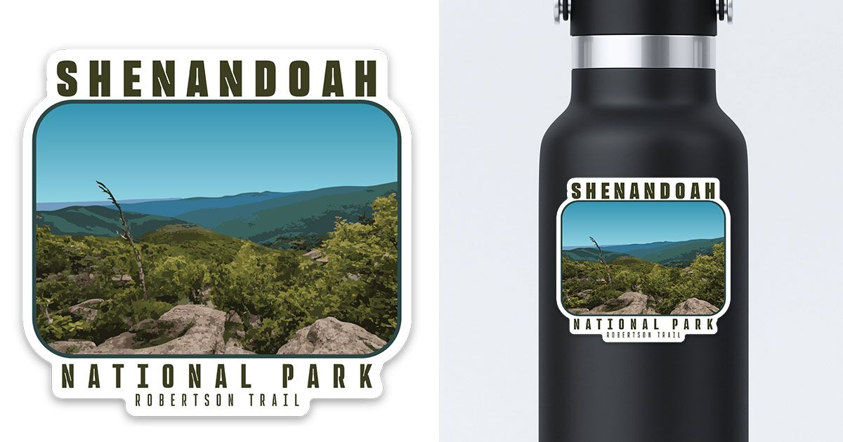 Shenandoah National Park Sticker Preview