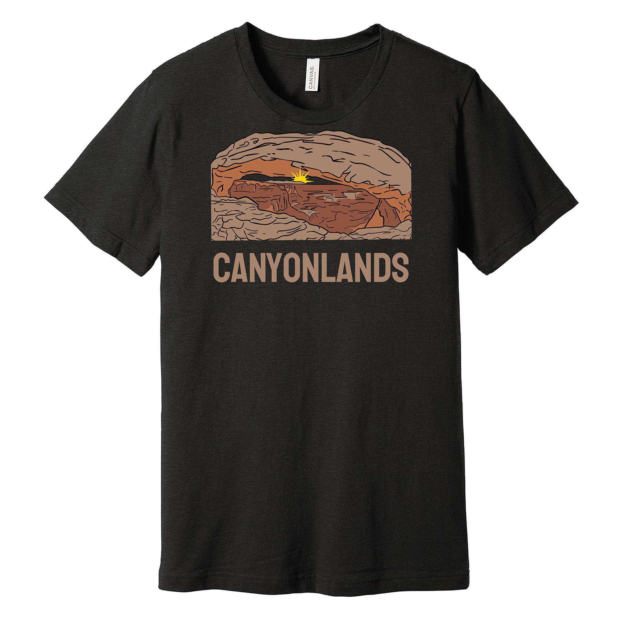 Canyonlands T Shirt Black