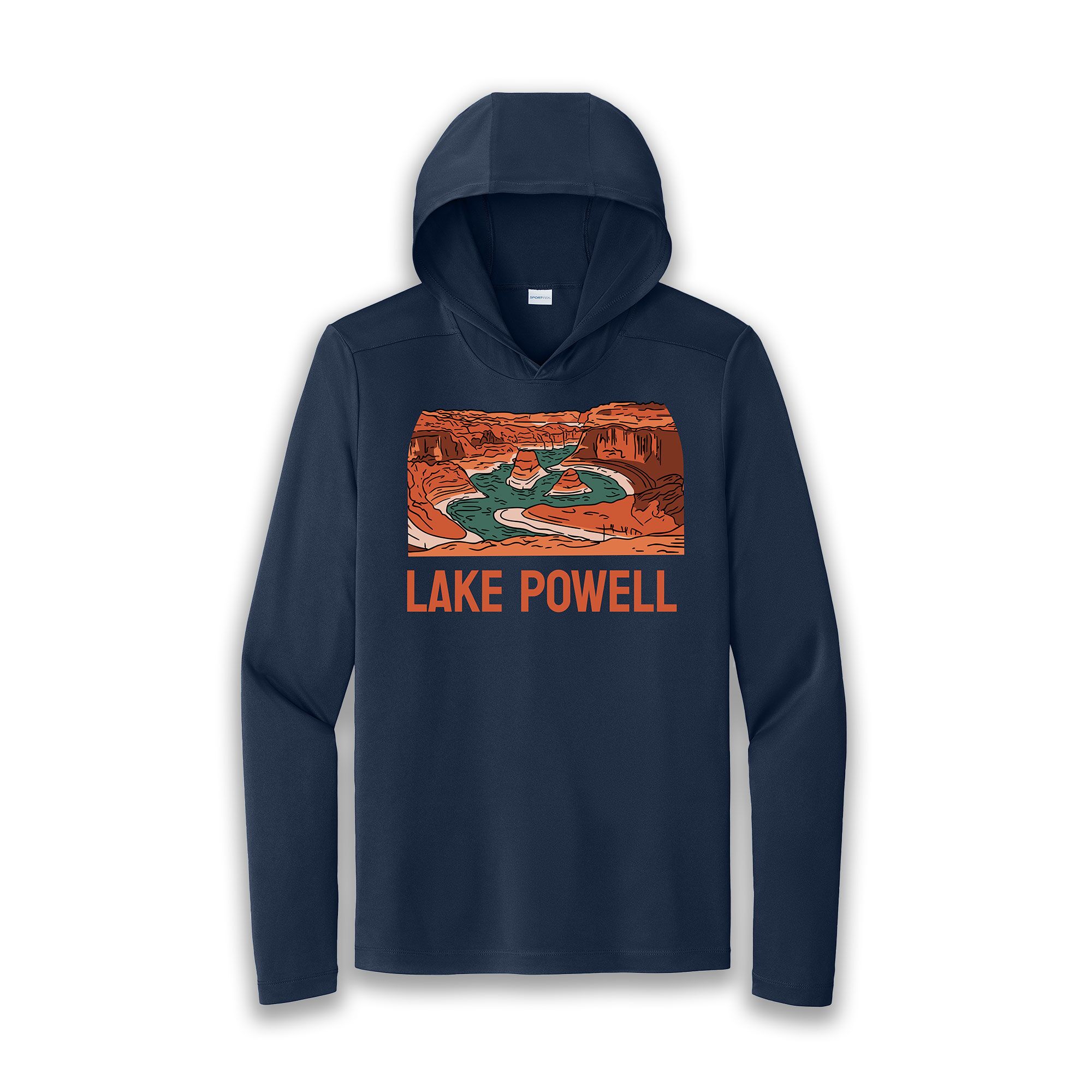 Lake Powell Sun Hoodie Navy