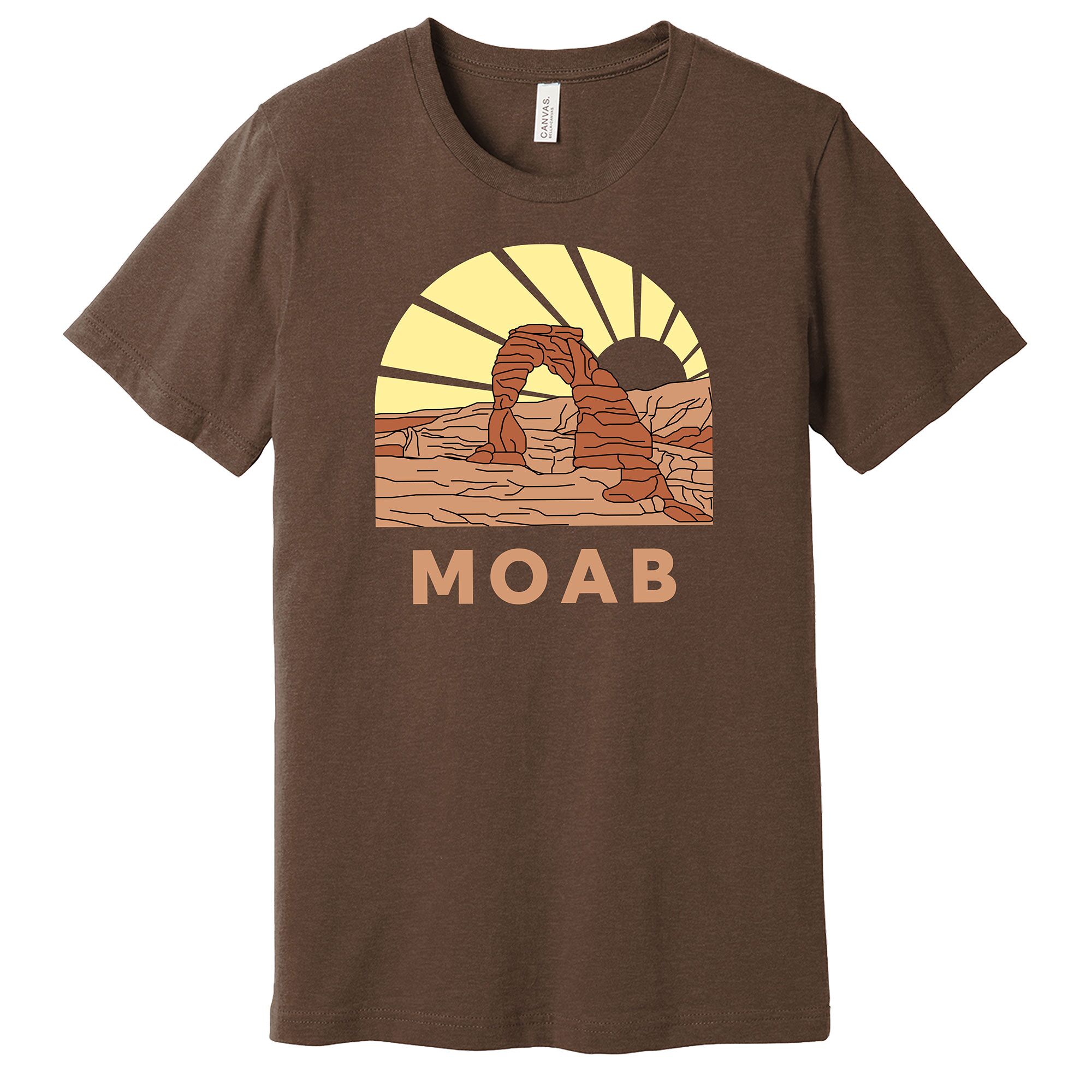 Moab T Shirt Brown
