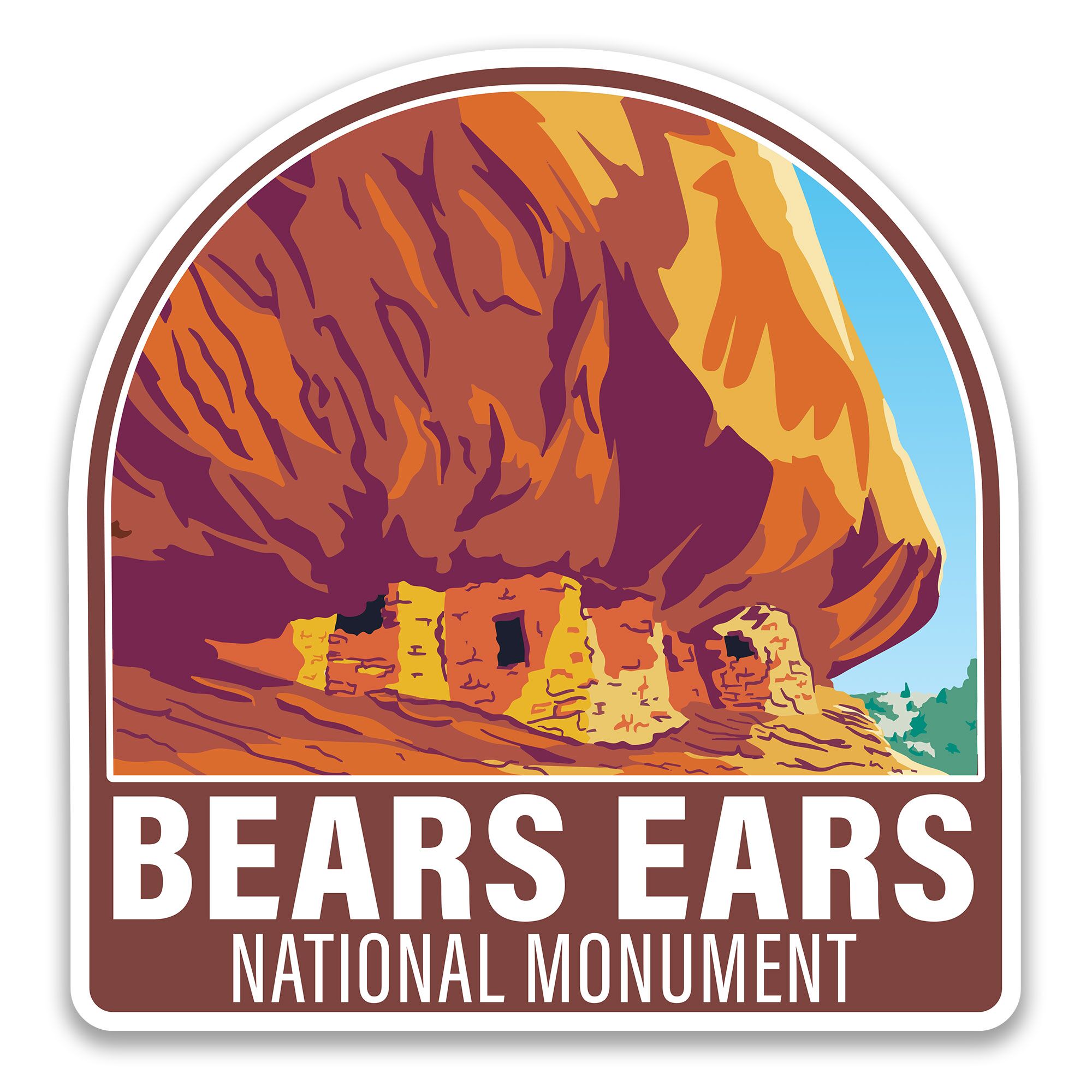 Bears Ears National Monument Sticker