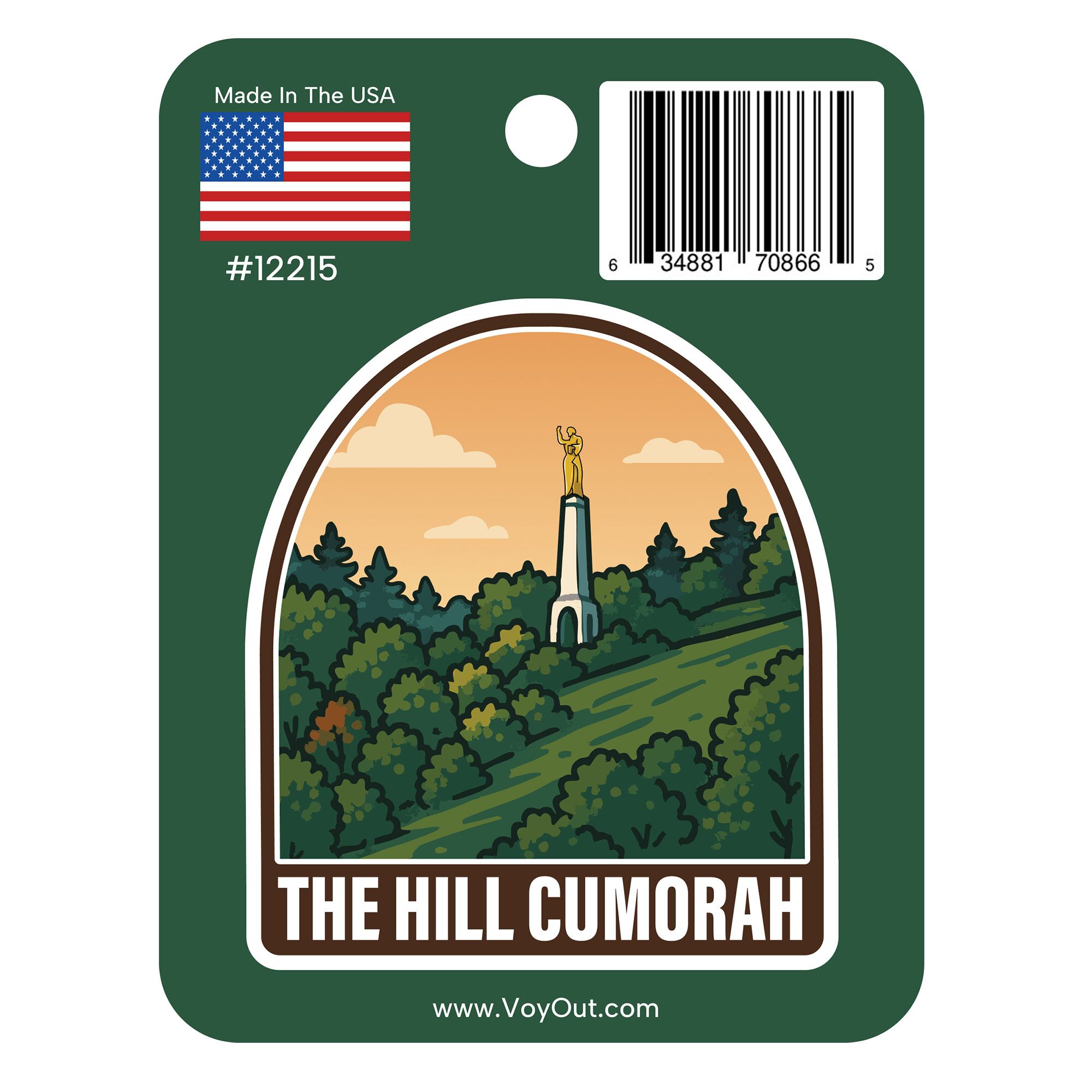 The Hill Cumorah Sticker UPC