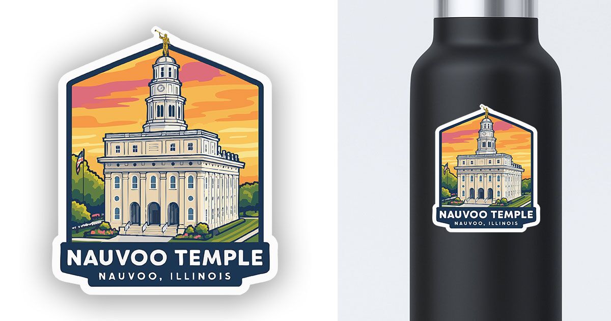 Nauvoo temple sticker preview