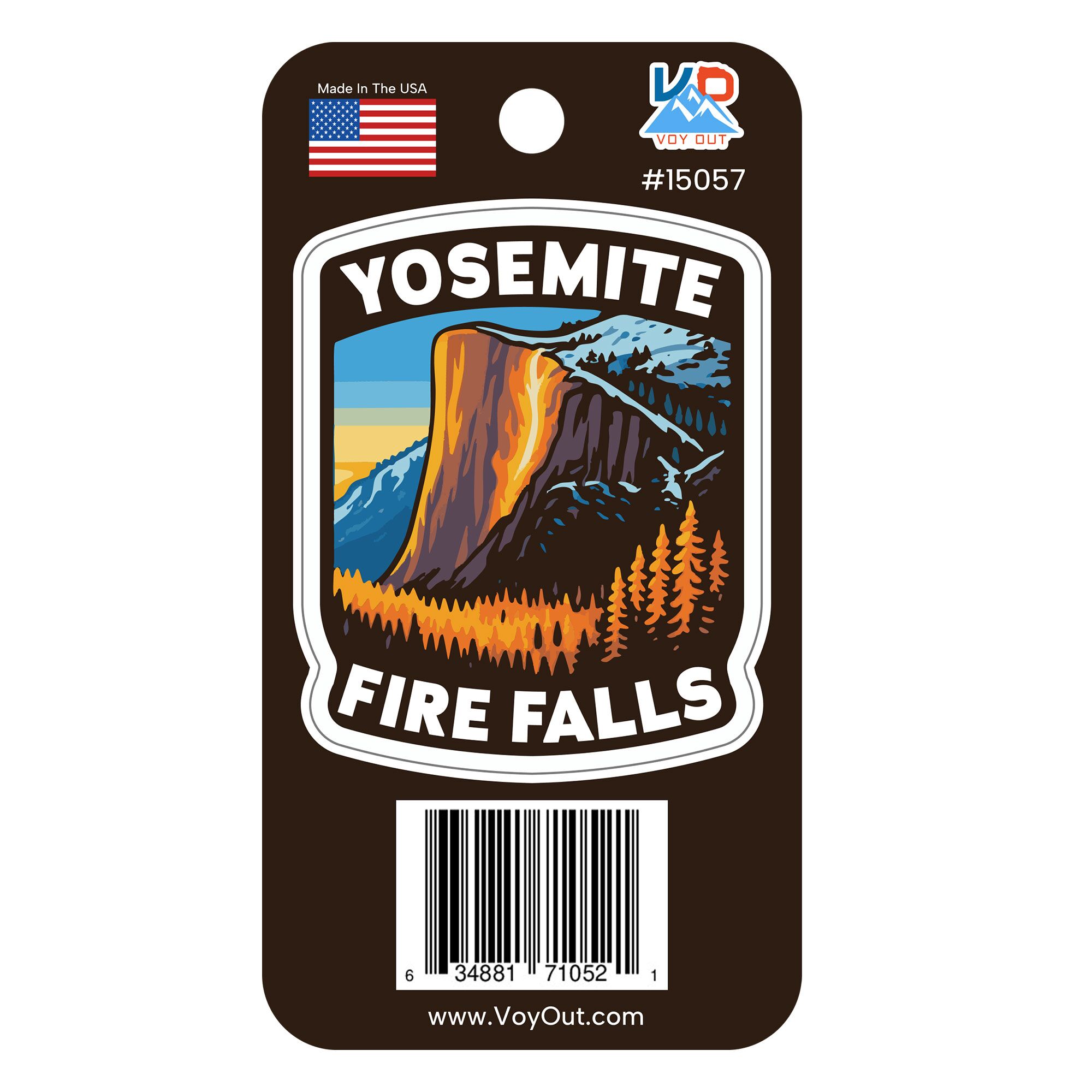 Yosemite sticker Fire Falls 2026 preview