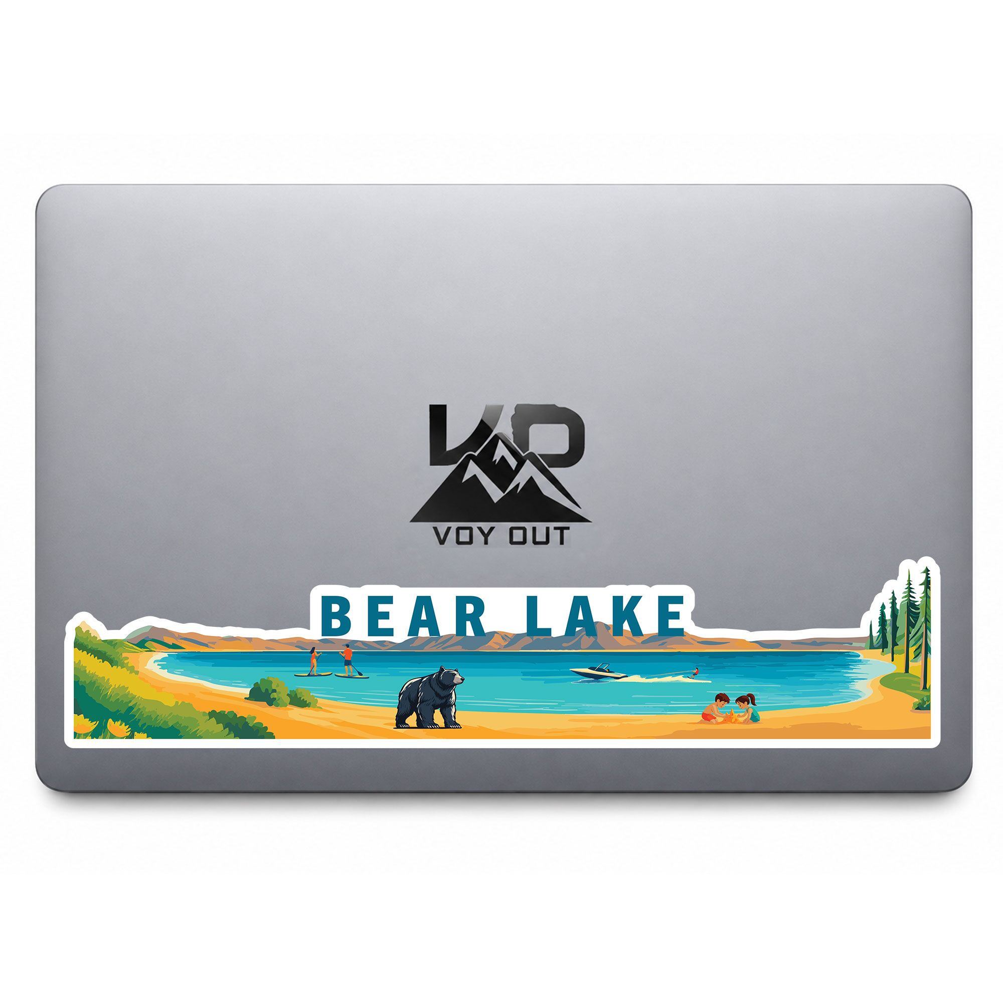 Bear Lake Sticker Laptop preview