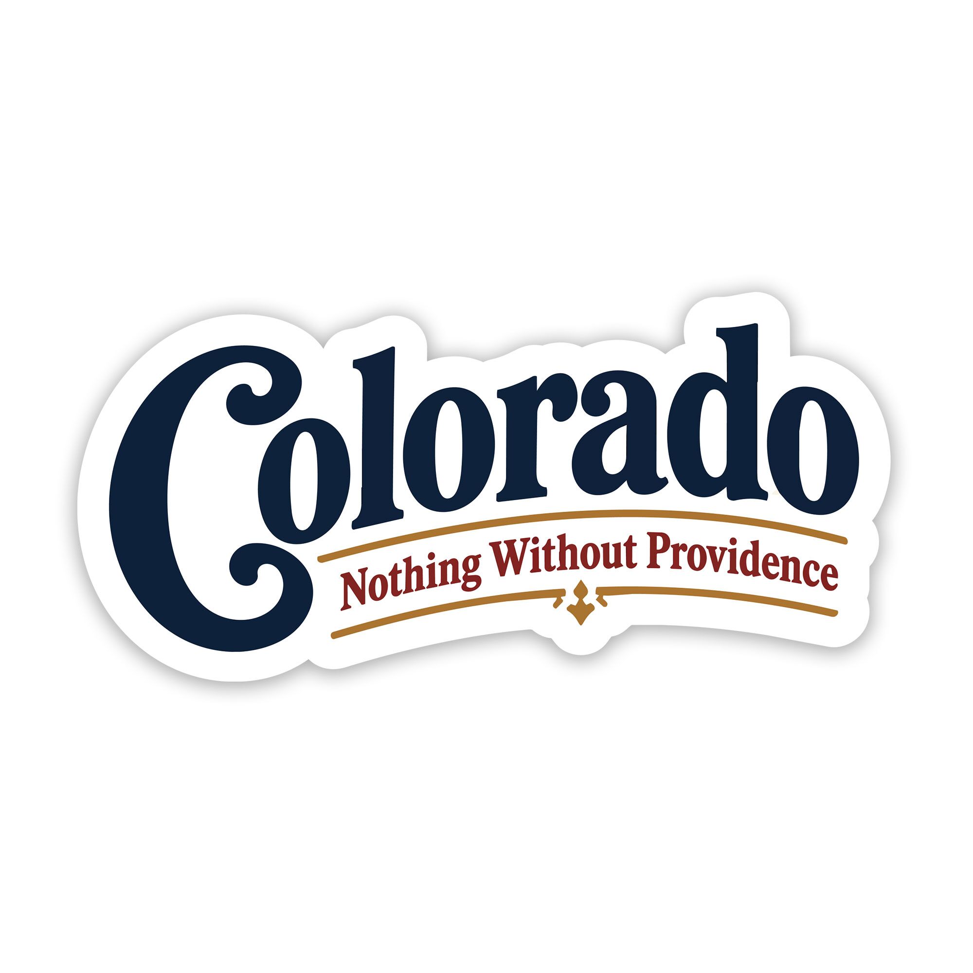 Colorado State Motto sticker