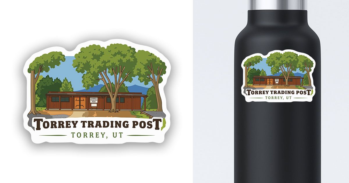 Torrey Trading Post Sticker Utah Preview