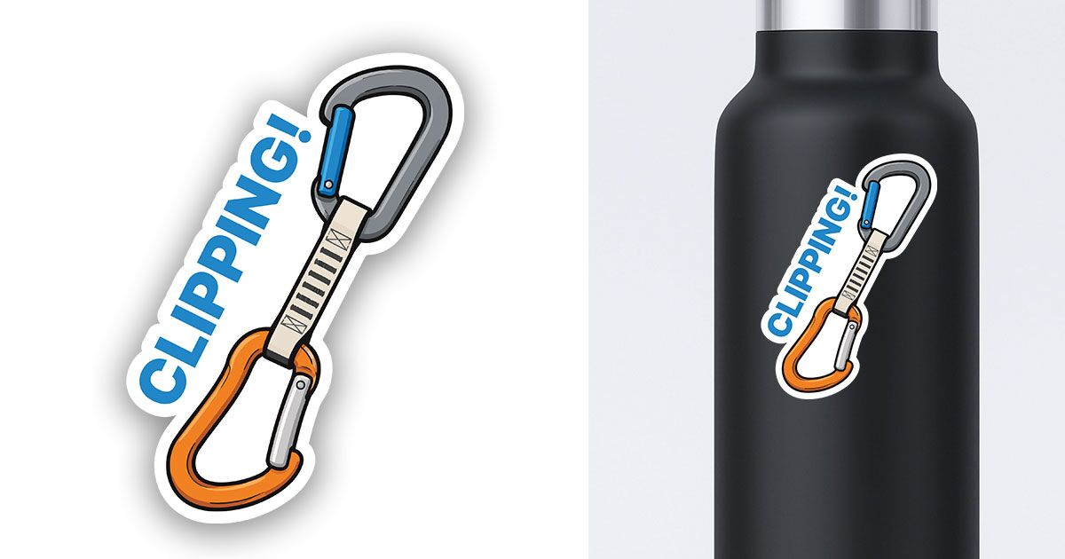 Rock Climbing Sticker Clipping Quickdraw Preview