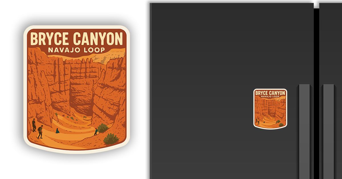 Bryce Canyon National Park Magnet Navajo Loop Preview