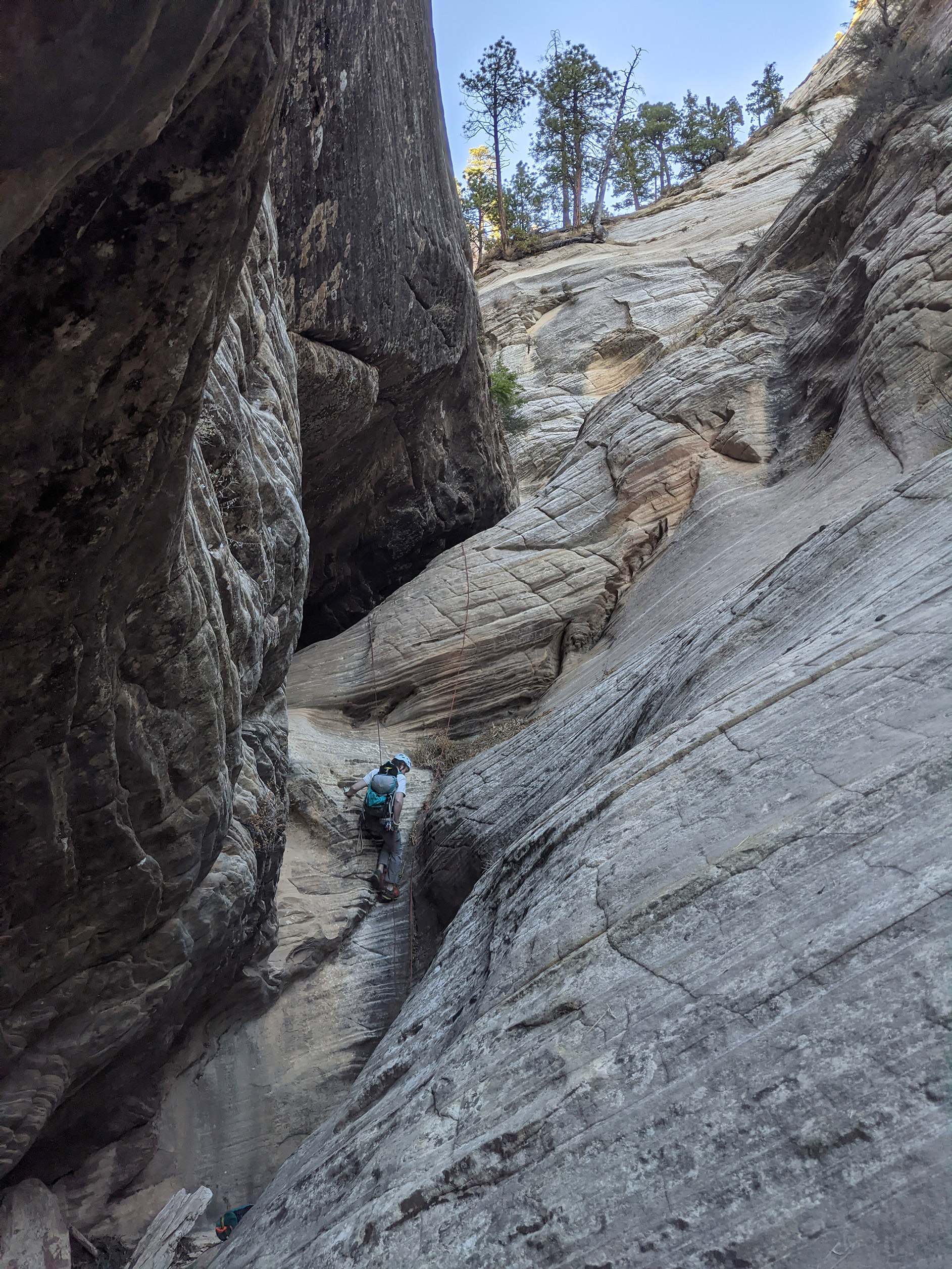 Telephone Canyon Rappel 9