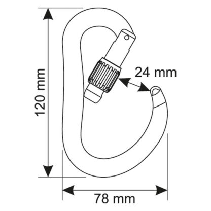 CAMP Atom Lock Dimensions