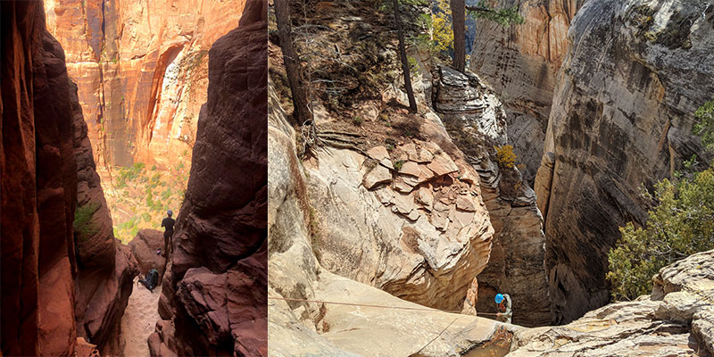 Lodge and Telephone Canyon in Zion