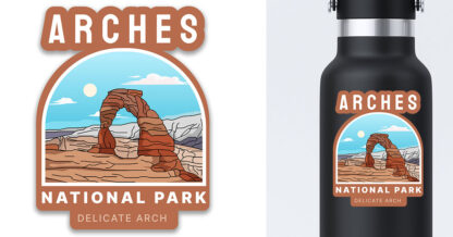 Arches National Park Sticker preview