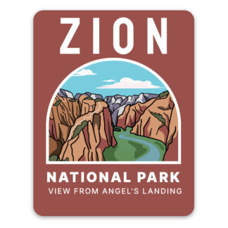 Zion National Park Sticker