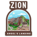 Angel's Landing Sticker