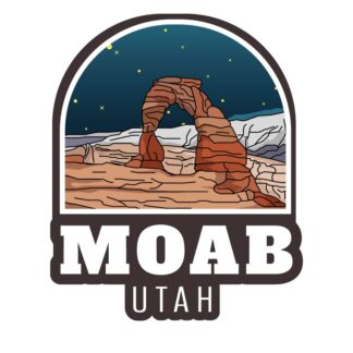 Moab Utah Sticker