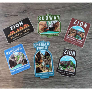 Zion National Park Sticker Pack