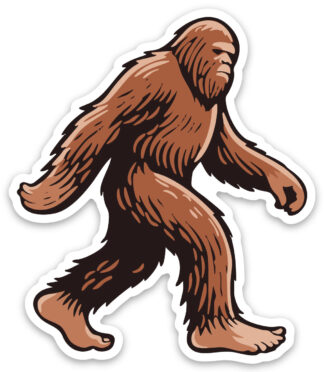 Bigfoot sticker