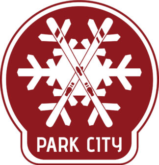 Park City Ski Sticker