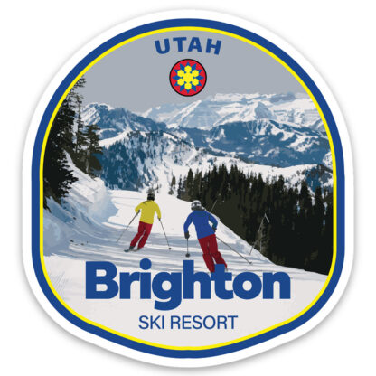 Brighton Ski Resort Sticker