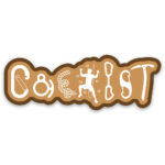 Coexist Sticker Rock Climbing Brown