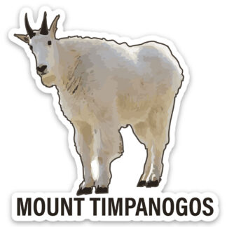 Mount Timpanogos Goat Sticker