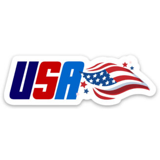 USA Flag Sticker