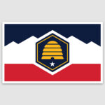 Utah Flag Sticker