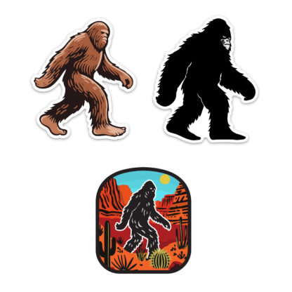 Bigfoot sticker bundle