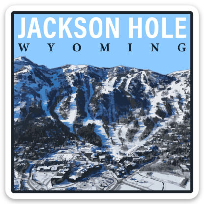 Jackson Hole Ski Resort Sticker