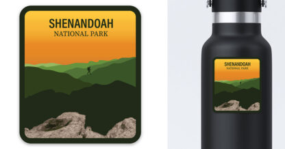 Shenandoah National Park Sticker Simple Preview