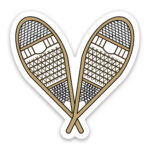 Snowshoes sticker