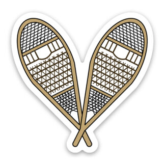 Snowshoes sticker