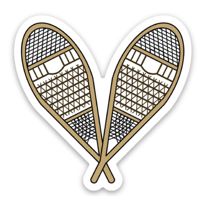 Snowshoes sticker