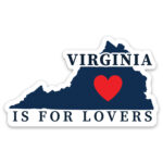 Virginia is for lovers sticker