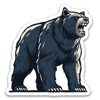 Black Bear Sticker