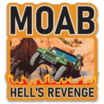 Hell's Revenge Sticker Moab