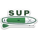 SUP Sticker Green