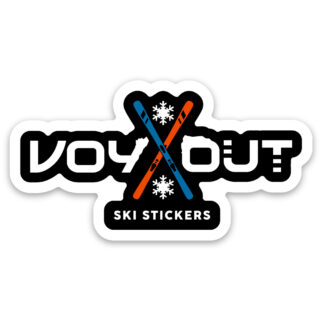 Voy Out Ski Stickers