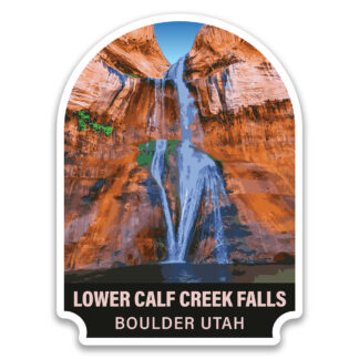 Lower Calf Creek Falls Sticker