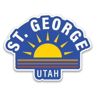 St George Utah Sticker